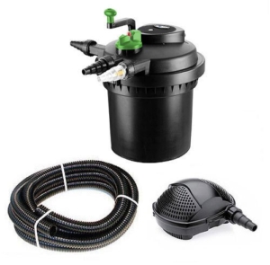 Teichfilter Aqua-Tech - Druckfilter 5000 UV Pumpe PondoMax 2500