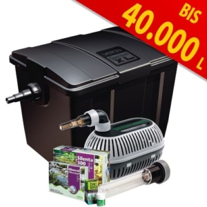 Teichfilter Velda 126407 Durchflussfilter für Teich bis 40.000 Liter inkl. Pumpe, 36 Watt UV-C, Giant Biofill XL Set 12000 - 