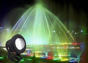 Teichbeleuchtung - COOLWEST RGB LED Unterwasserscheinwerfer 