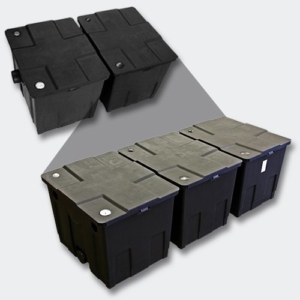 Teichfilter SunSun Bio 90000 L Durchlauffilter Upgrade Set 2 CBF-350C Teich Filter - 