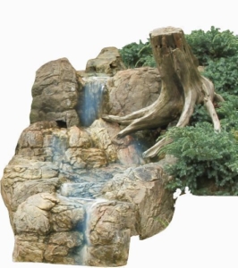 Teichzubehör – Bachlauf Wasserfall – Set IV - 